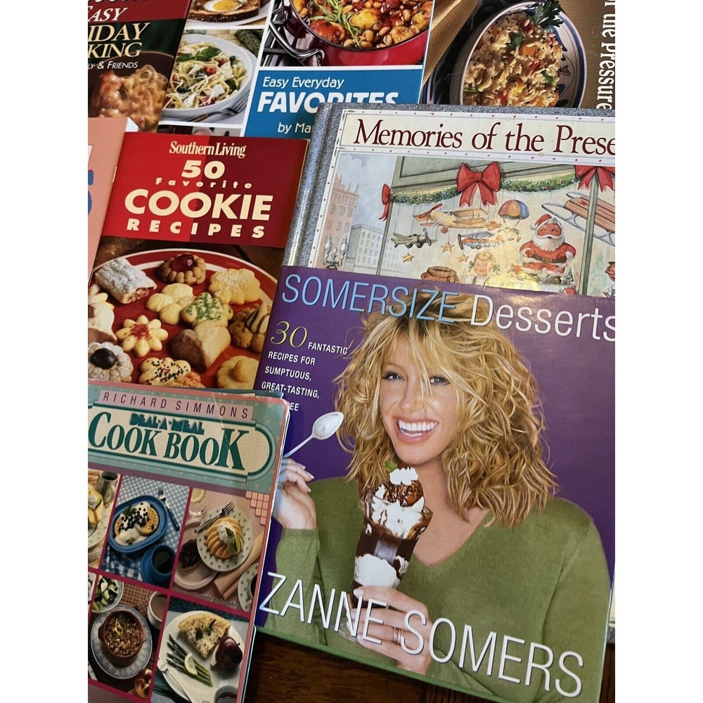 Lot Of 22 Cookbooks Slow Cooker Desserts Meals Recipes Cooking Library Starter! - Picture 4 of 7